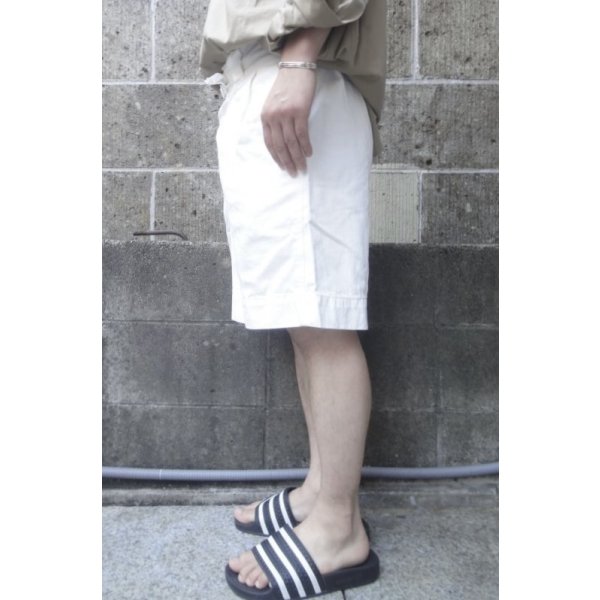 画像5: 80's ITALIAN WHITE GURKHA SHORTS ミントコンディション
