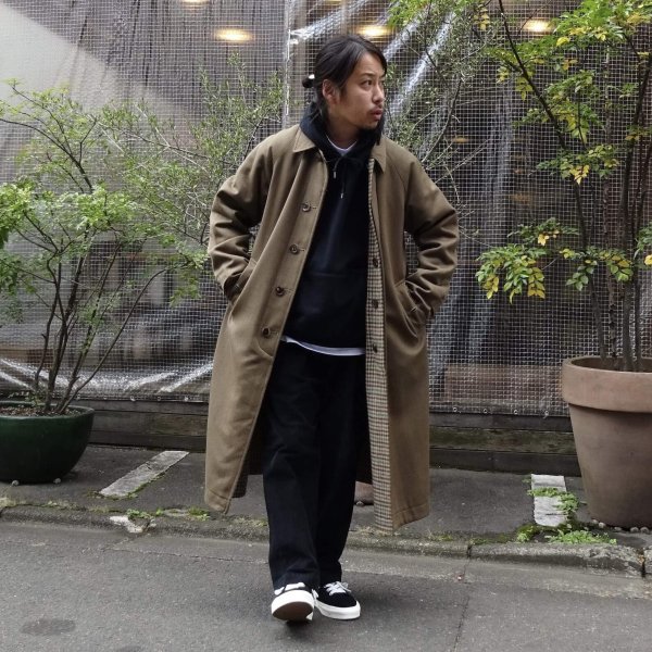 画像11: INVERTERE (インバーティア) RV RAGLAN COAT ミディアムブラウン