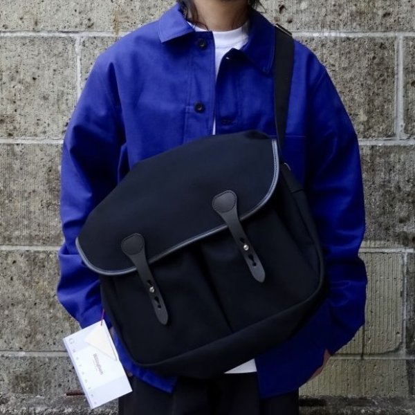 画像1: Billingham (ビリンガム) Studio Satchel ブラック
