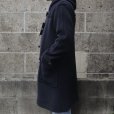 画像11: INVERTERE (インバーティア) NEWTON ABBOT LONG DUFFLE COAT ネイビー