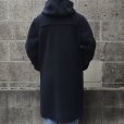 画像12: INVERTERE (インバーティア) NEWTON ABBOT LONG DUFFLE COAT ネイビー