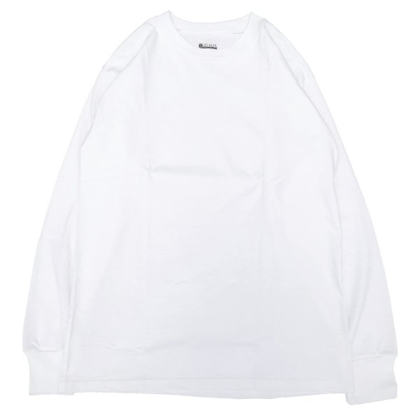 画像1: LIFEWEAR (ライフウェア) LONG SLEEVE CREWNECK TEE ホワイト