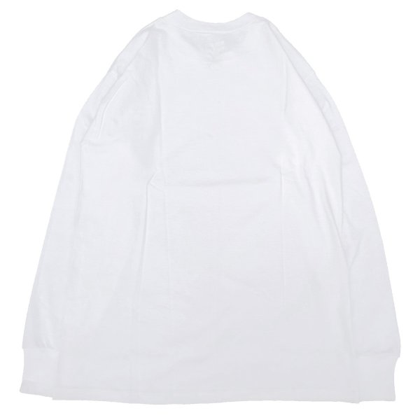 画像2: LIFEWEAR (ライフウェア) LONG SLEEVE CREWNECK TEE ホワイト