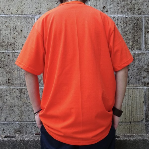 画像7: TEXAS APPAREL & BIG TEES (テキサスアパレル アンド ビッグティーズ) BASIC TEE オレンジ