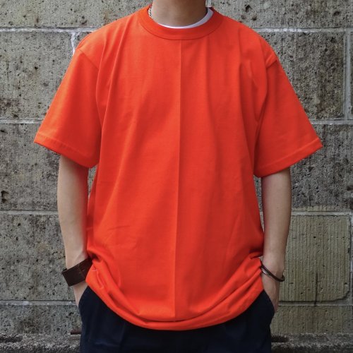 他の写真1: TEXAS APPAREL & BIG TEES (テキサスアパレル アンド ビッグティーズ) BASIC TEE オレンジ