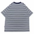 画像2: THOUSAND MILE (サウザンドマイル) SHORT SLEEVE T-SHIRT BORDER グリーンボーダー (2)