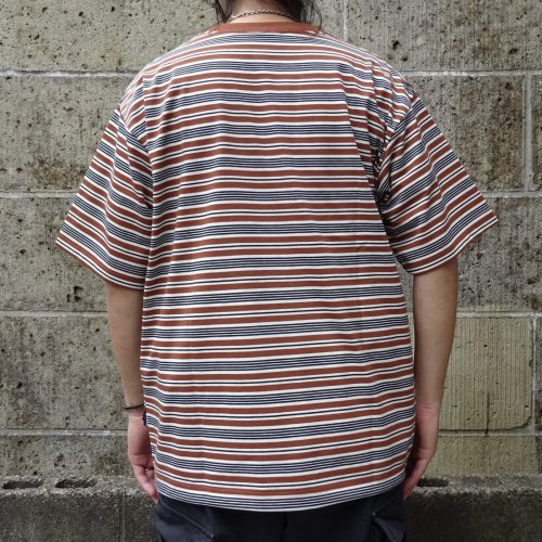 他の写真3: THOUSAND MILE (サウザンドマイル) SHORT SLEEVE T-SHIRT BORDER ブラウンボーダー