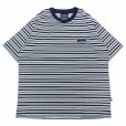 画像1: THOUSAND MILE (サウザンドマイル) SHORT SLEEVE T-SHIRT BORDER グリーンボーダー (1)