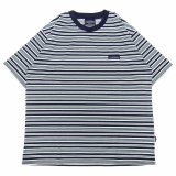 THOUSAND MILE (サウザンドマイル) SHORT SLEEVE T-SHIRT BORDER グリーンボーダー