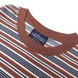 画像3: THOUSAND MILE (サウザンドマイル) SHORT SLEEVE T-SHIRT BORDER ブラウンボーダー