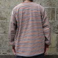 画像8: THOUSAND MILE (サウザンドマイル) LONG SLEEVE T-SHIRT BORDER ブラウンボーダー