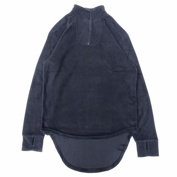 画像1: BRITISH ARMY イギリス軍 Fleece Thermal Undershirt ブラック