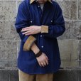 画像10: SERO (セロ) LONG SLEEVE DOUBLE POCKET SHIRT DENIM&CORDUROY インディゴ (10)
