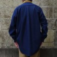 画像9: SERO (セロ) LONG SLEEVE DOUBLE POCKET SHIRT DENIM&CORDUROY インディゴ (9)