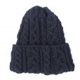 画像1: HIGHLAND 2000 (ハイランド 2000) 100%BRITISH WOOL BOBCAP ブラック (1)