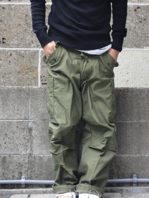 春の新作続々-70s デ•ッドストック U.S ARMY M-65 Field Trousers