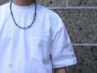 画像4: VINTAGE UPCYCLING COMPANY (ヴィンテージ アップサイクリング カンパニー) TURQUOISE NECKLACE 60cm (4)