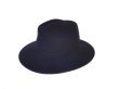 画像1: SORBATTI (ソルバッティ) CRUSHABLE FELT HAT ブラック (1)