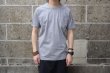 画像4: gicipiI (ジチピ) CREW NECK POCKET T-Shirt グレー (4)