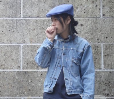 画像1: KANGOL (カンゴール) TROPIC 504 VENTAIR ブルー