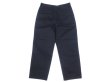 画像6: RICCARDO METHA (リカルドメッサ) ONE TUCK WIDE TROUSER ブラック (6)