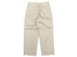 画像2: RICCARDO METHA (リカルドメッサ) ONE TUCK WIDE TROUSERS COTTON LINEN ベージュ (2)