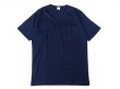 画像2: gicipi (ジチピ) V NECK POCKET T-Shirts ネイビー (2)