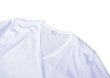 画像3: gicipi (ジチピ) V NECK POCKET T-Shirts ホワイト (3)