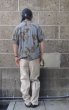 画像3: TWO PALMS (トゥーパームス) HAWAIIAN SHIRT RAYON DYED グレー (3)