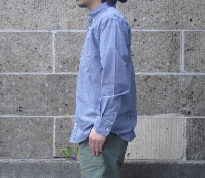 画像2: SERO (セロ) BUTTON DOWN SHIRTS L/S シャンブレー