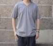 画像4: gicipi (ジチピ) V NECK POCKET T-Shirts グレー (4)