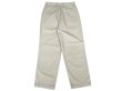 画像4: RICCARDO METHA (リカルドメッサ) ONE TUCK WIDE TROUSERS TWILL ベージュ (カーキ) (4)