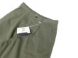 画像2: RICCARDO METHA (リカルドメッサ) 1TUCK WIDE TROUSERS TWILL オリーブ (2)