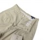 画像3: RICCARDO METHA (リカルドメッサ) ONE TUCK WIDE TROUSERS TWILL ベージュ (カーキ) (3)