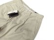 画像2: RICCARDO METHA (リカルドメッサ) ONE TUCK WIDE TROUSERS TWILL ベージュ (カーキ) (2)