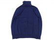 画像6: gicipi (ジチピ) COTONE SOFT TURTLE NECK LS ネイビー (6)