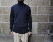 画像1: gicipi (ジチピ) COTONE SOFT TURTLE NECK LS ブラック (1)