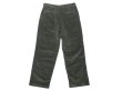 画像2: RICCARDO METHA (リカルドメッサ) 1TUCK WIDE TROUSERS コーデュロイ オリーブ (2)