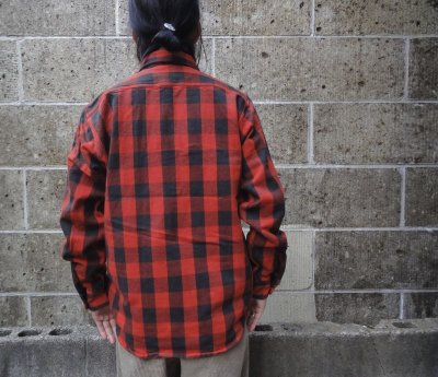 画像3: CAMCO (カムコ) DOUBLE FACE HEAVY FLANNEL SHIRT バッファローチェック