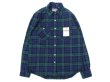 画像1: CAMCO (カムコ) DOUBLE FACE HEAVY FLANNEL SHIRT ブラックウォッチ (1)