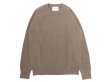 画像1: VINCENT ET MIREILLE (ヴァンソン エ ミレイユ) CREW NECK SWEATER 8GG AZE カーキ (1)