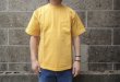 画像1: CAMBER (キャンバー) 8oz MAX WEIGHT POCKET T-SHIRT PIGMENT DYE マスタード (1)