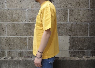 画像2: CAMBER (キャンバー) 8oz MAX WEIGHT POCKET T-SHIRT PIGMENT DYE マスタード