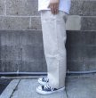 画像6: RICCARDO METHA (リカルドメッサ) ONE TUCK WIDE TROUSERS COTTON LINEN ベージュ (6)