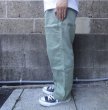 画像6: RICCARDO METHA (リカルドメッサ) ONE TUCK WIDE TROUSERS COTTON LINEN ミント (6)