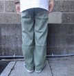 画像7: RICCARDO METHA (リカルドメッサ) ONE TUCK WIDE TROUSERS COTTON LINEN ミント (7)