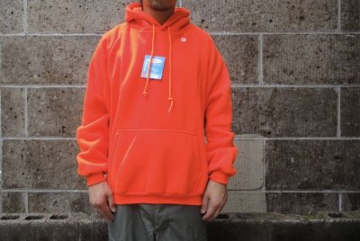 画像1: CAMBER (キャンバー) CAMBERII チルバスター THERMAL LINED PULLOVER HOODED ブレイズオレンジ