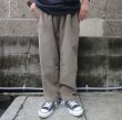 画像1: RICCARDO METHA (リカルドメッサ) 1TUCK WIDE TROUSERS コーデュロイ ベージュ (1)