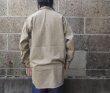 画像7: Deadstock (デッドストック) 50-60's FRENCH ARMY OFFICER SHIRTS ベージュ (7)