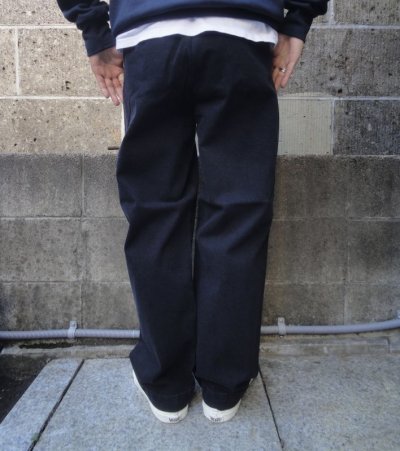 画像3: RICCARDO METHA (リカルドメッサ) DENIM ONE WASH 1TUCK WIDE ブラック